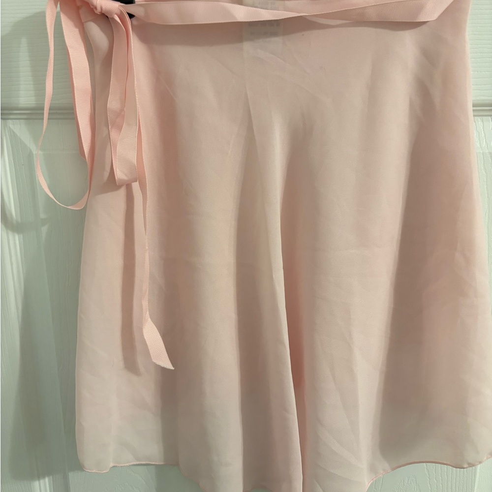 Capezio Light Pink Ballet Wrap Skirt